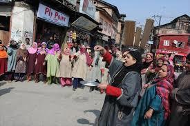 Dukan Sangeen, Bohri Kadal inhabitants protest against ration scarcity